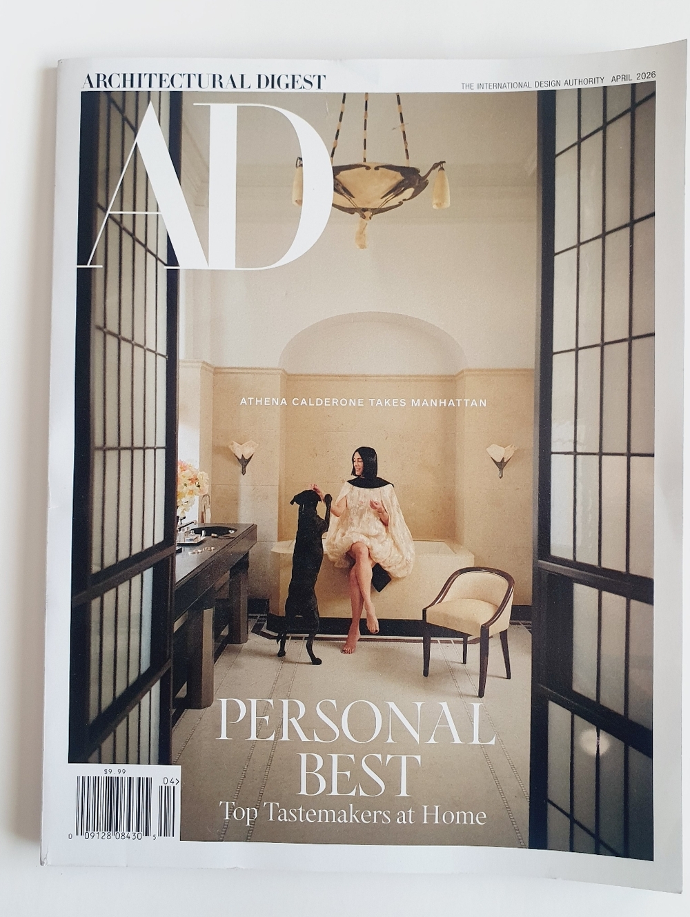 Architectural Digest Magazine April, 2026 - Athena Calderone - Personal Best